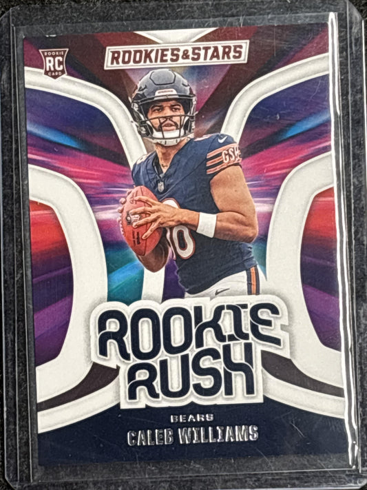2024 Panini Rookies & Stars #RR-CWS Caleb Williams Rookie Rush Chicago Bears