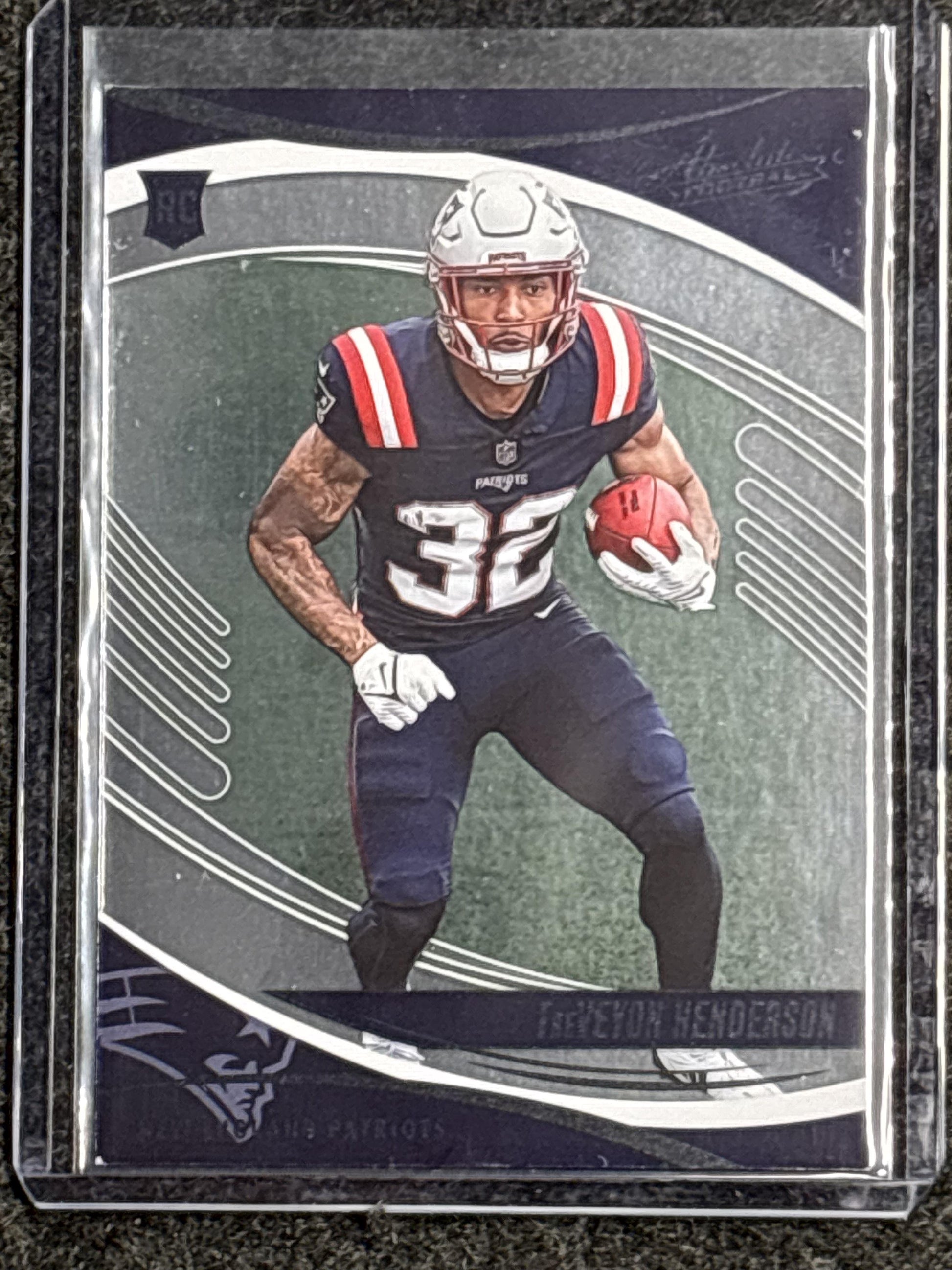 2025 Panini Absolute #188 TreVeyon Henderson Retail New England Patriots RC