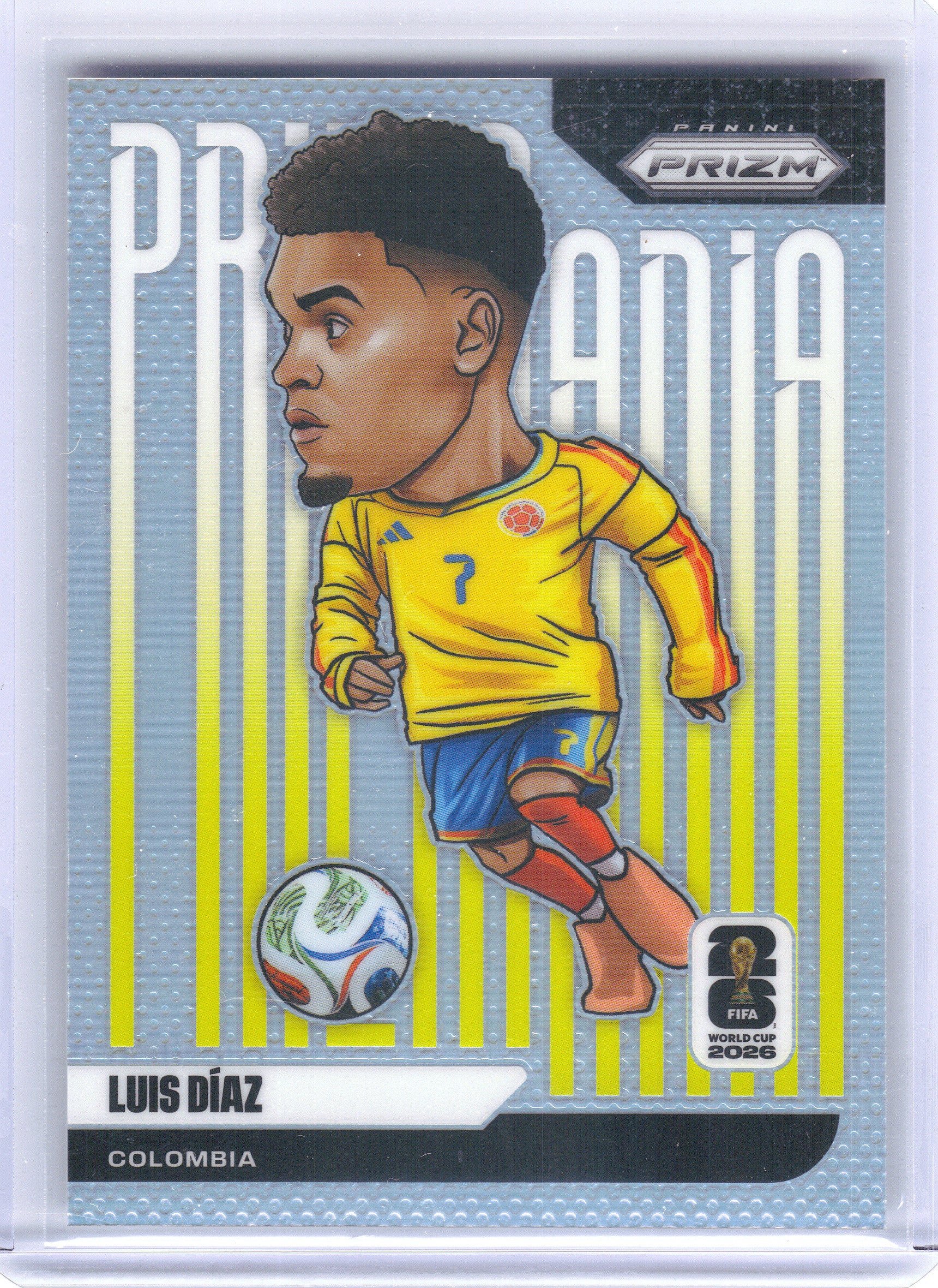 2026 Panini Prizm FIFA World Cup #5 Luis Diaz Prizmania Colombia