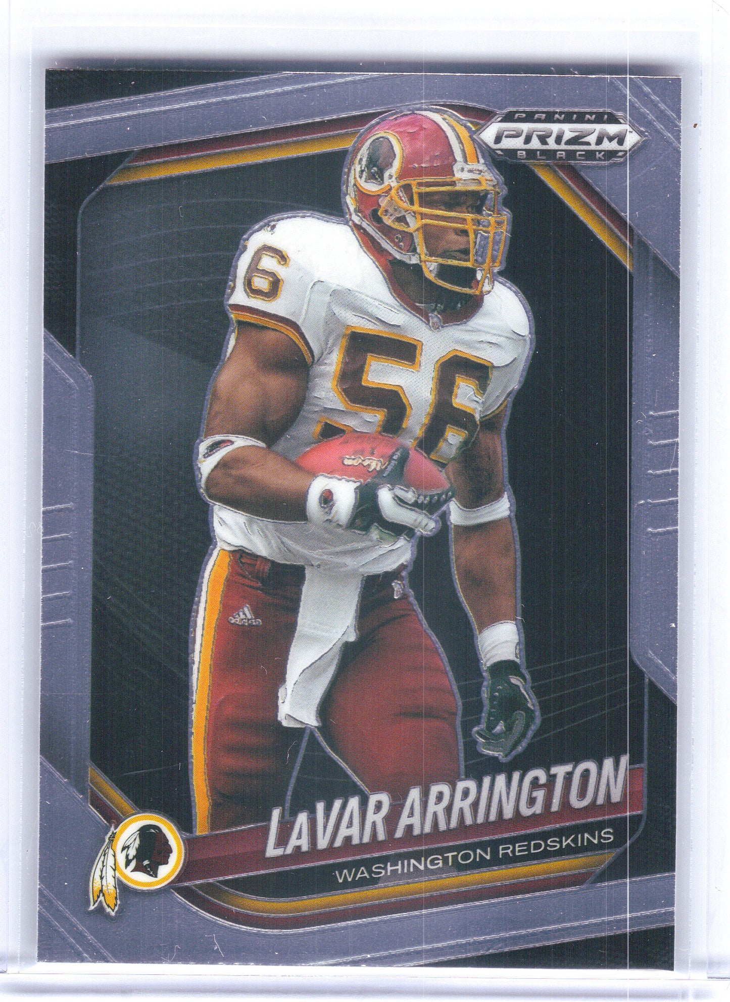 2025 Panini Prizm Black #150 LaVar Arrington Washington Redskins