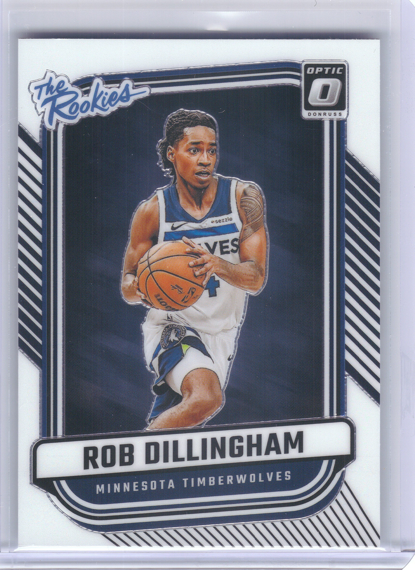 2024-25 Donruss Optic #5 Rob Dillingham The Rookies Minnesota Timberwolves