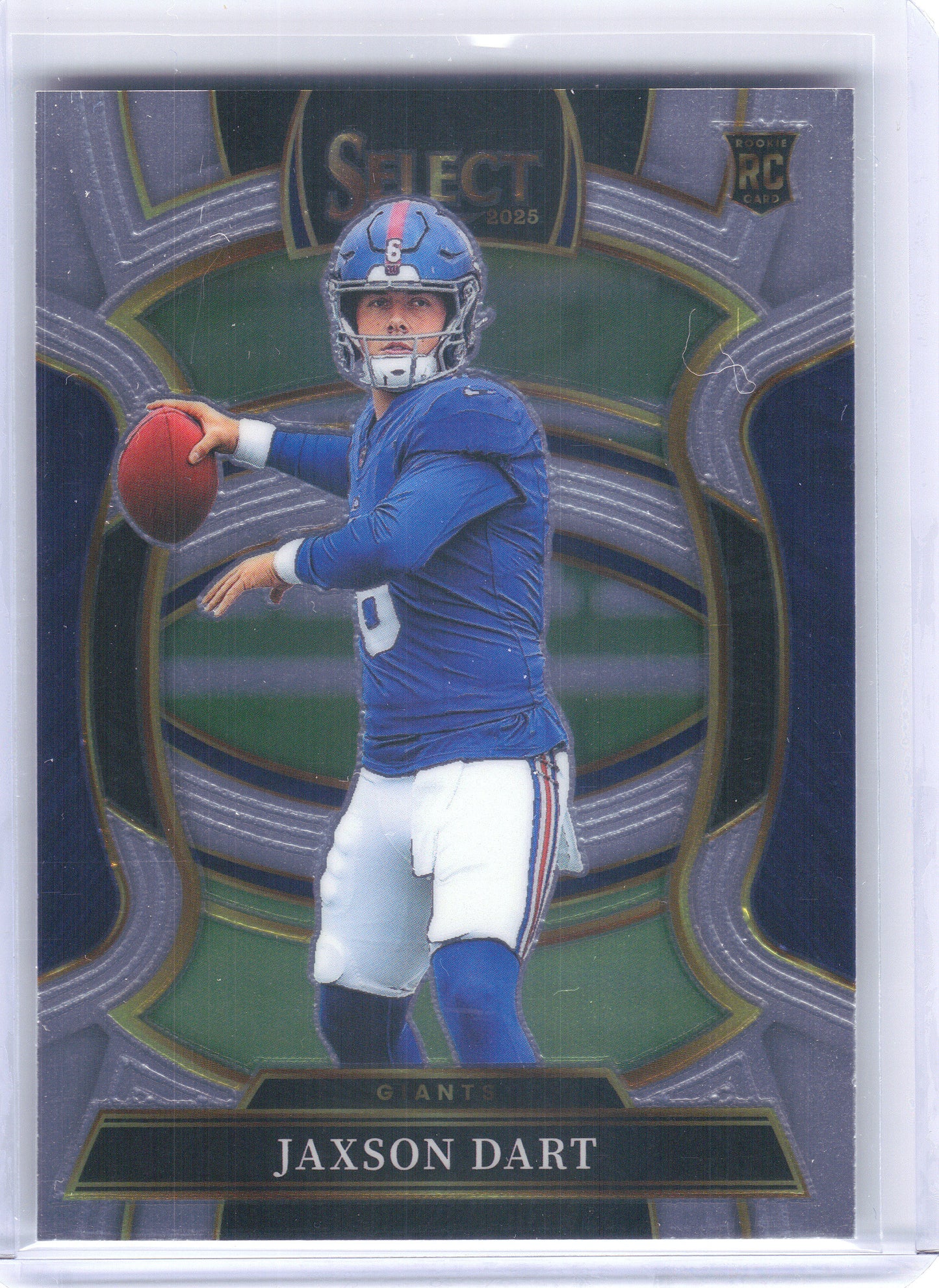 2025 Panini Select #93 Jaxson Dart New York Giants Rookie