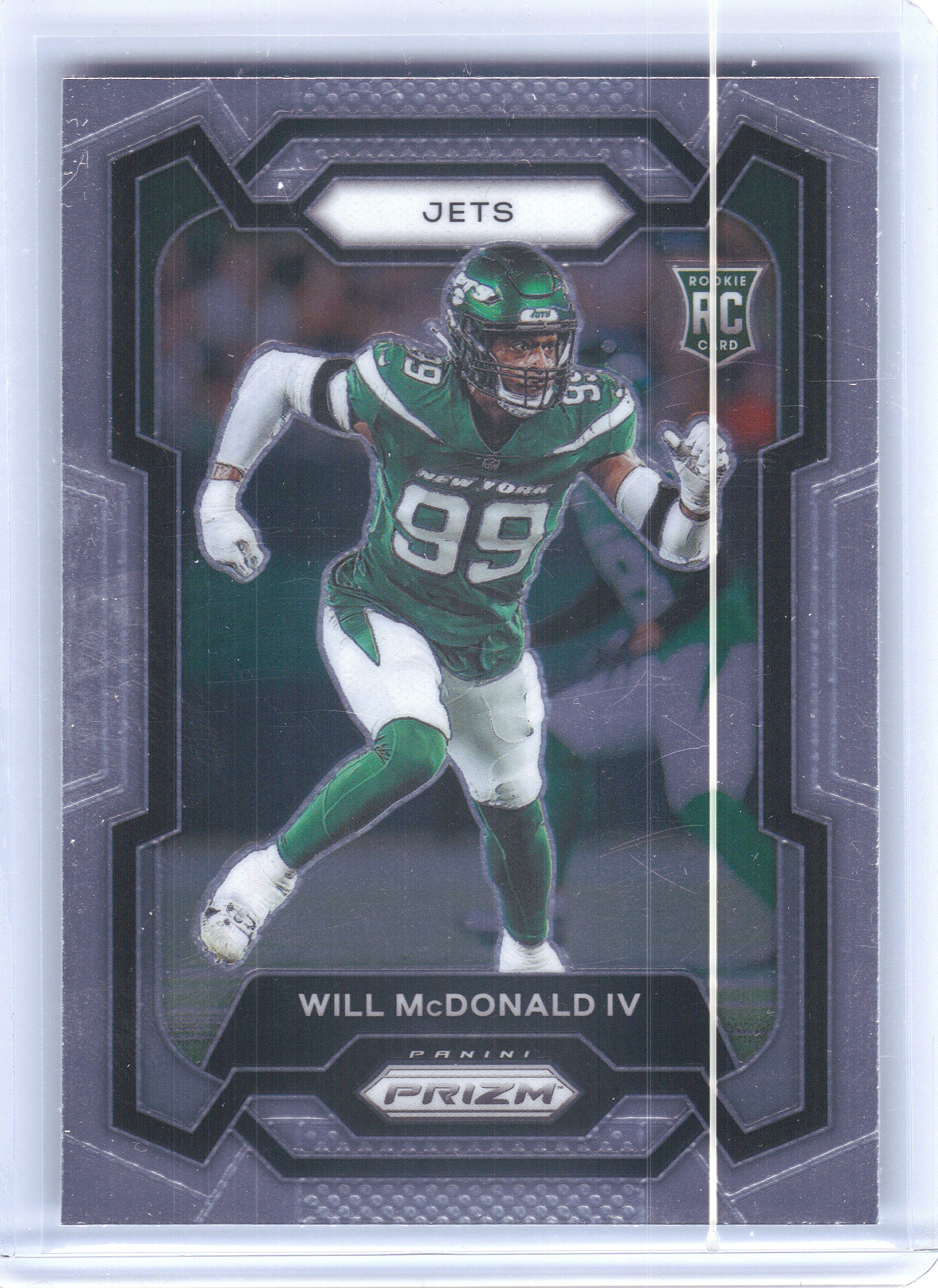 2023 Panini Prizm #380 Will McDonald IV New York Jets Rookie