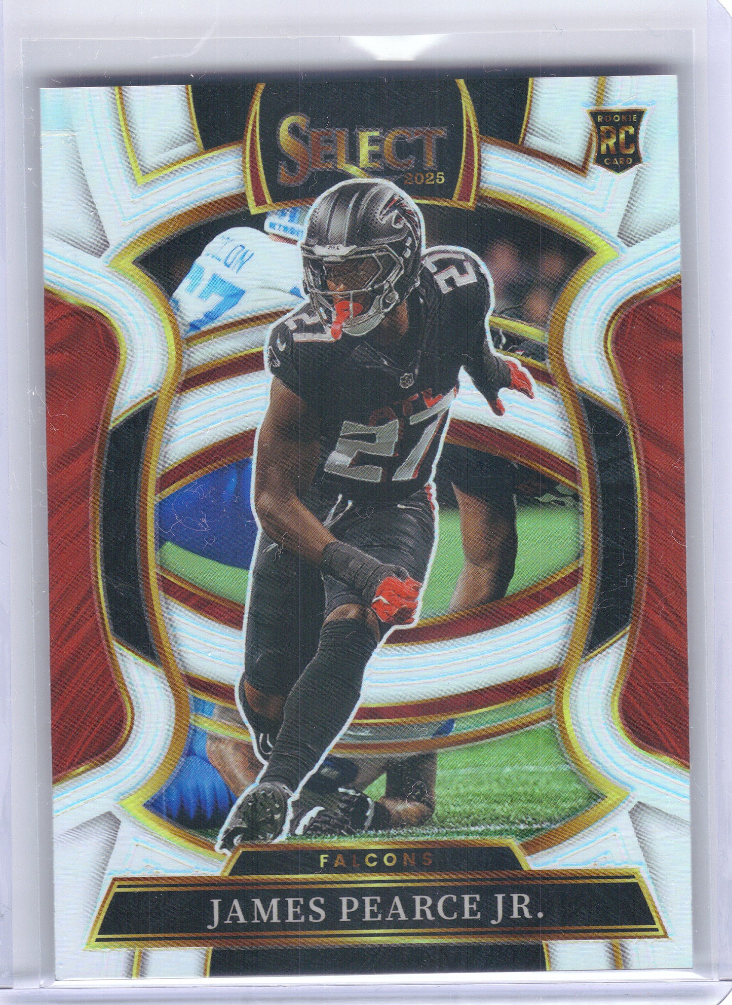 2025 Panini Select #48 James Pearce Jr. Silver Prizm Atlanta Falcons