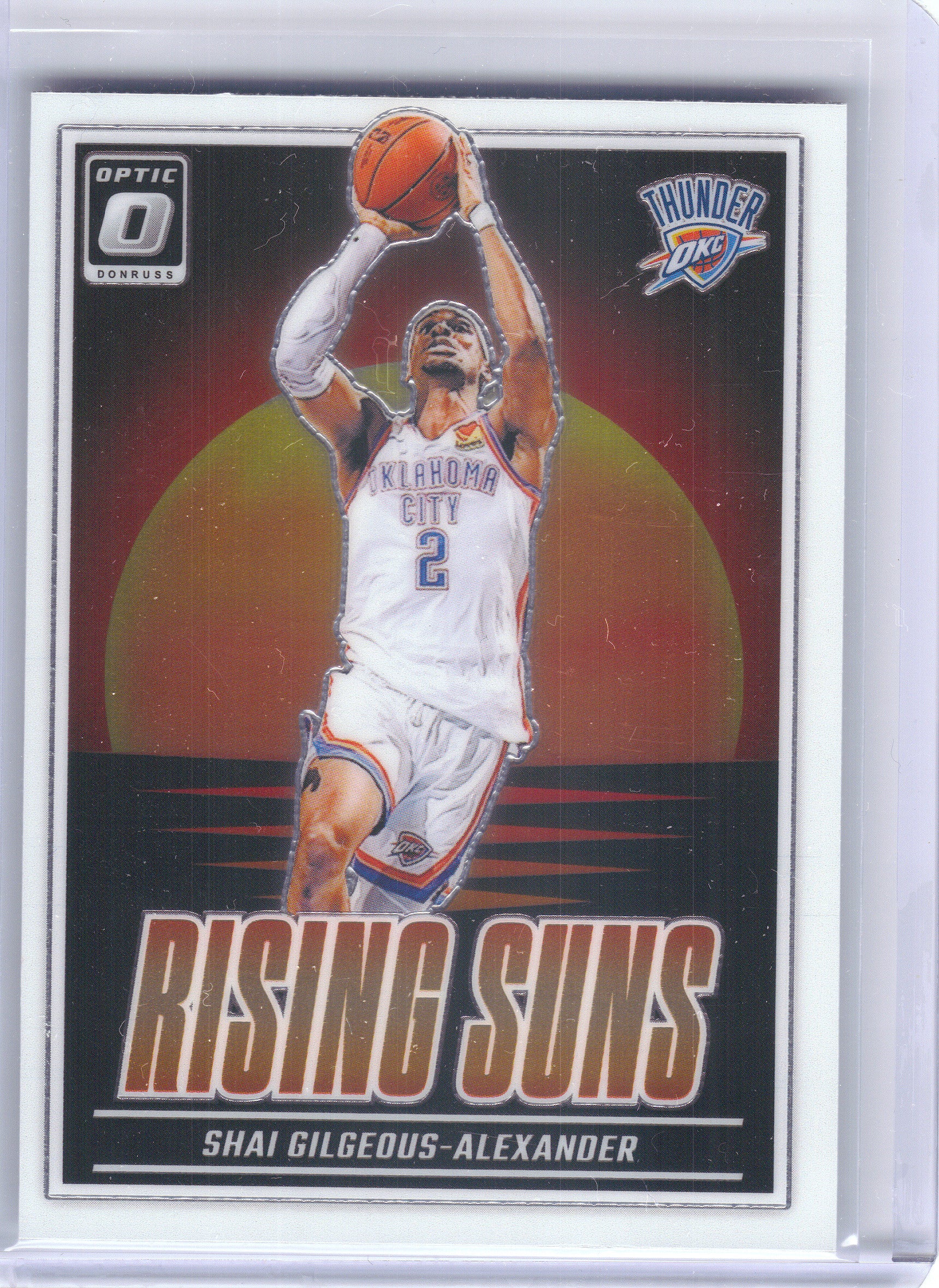 2024-25 Donruss Optic #18 Stephen Curry Rising Suns Golden State Warriors