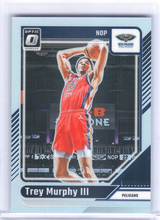 2024-25 Donruss Optic #179 Trey Murphy III Holo New Orleans Pelicans