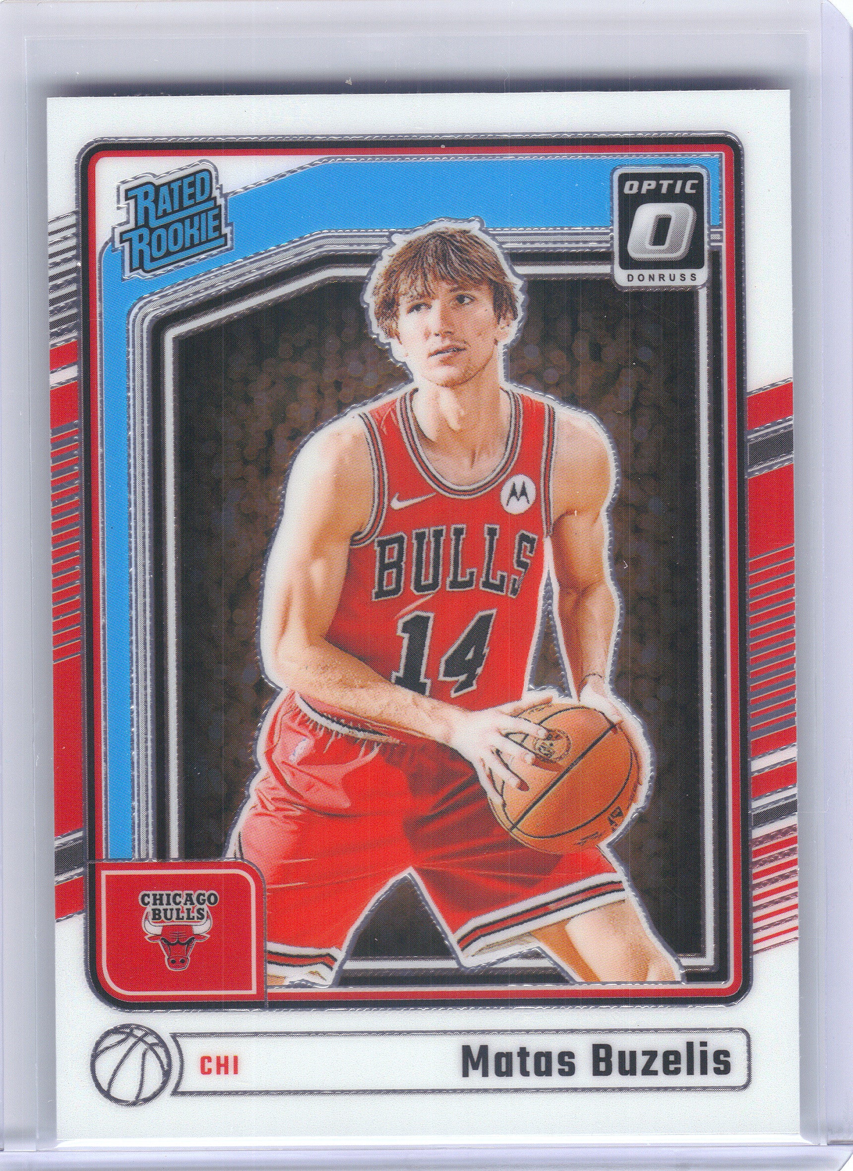 2024-25 Donruss Optic #271 Matas Buzelis Chicago Bulls Rookie