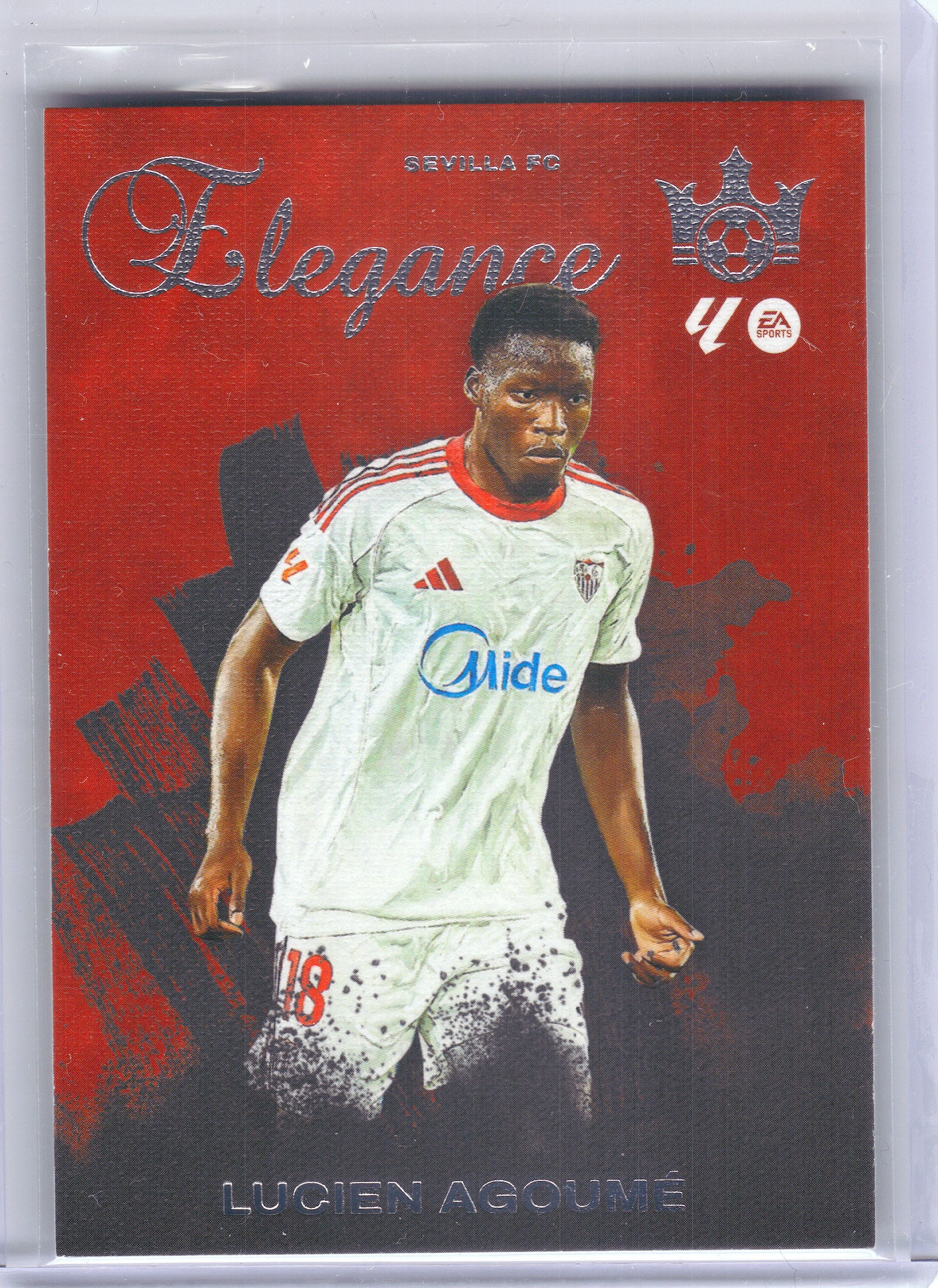 2025-26 Panini Pitch Kings #9 Lucien Agoume Elegance FC Sevilla