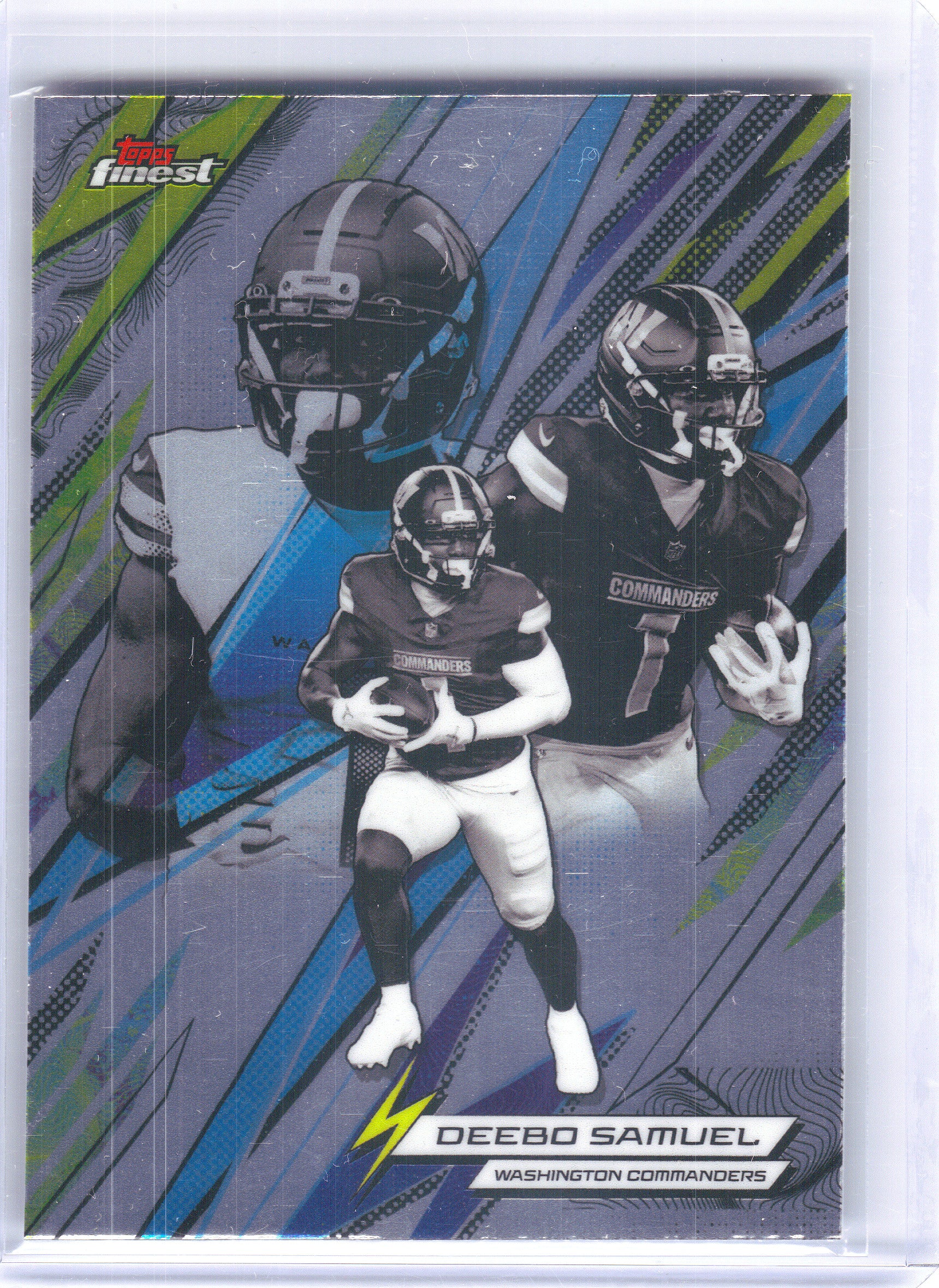 2025 Finest #PK-7 Deebo Samuel Power Kings Washington Commanders