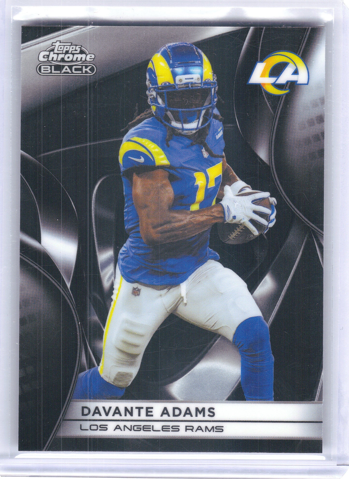 2025 Topps Chrome Black #59 Davante Adams Los Angeles Rams