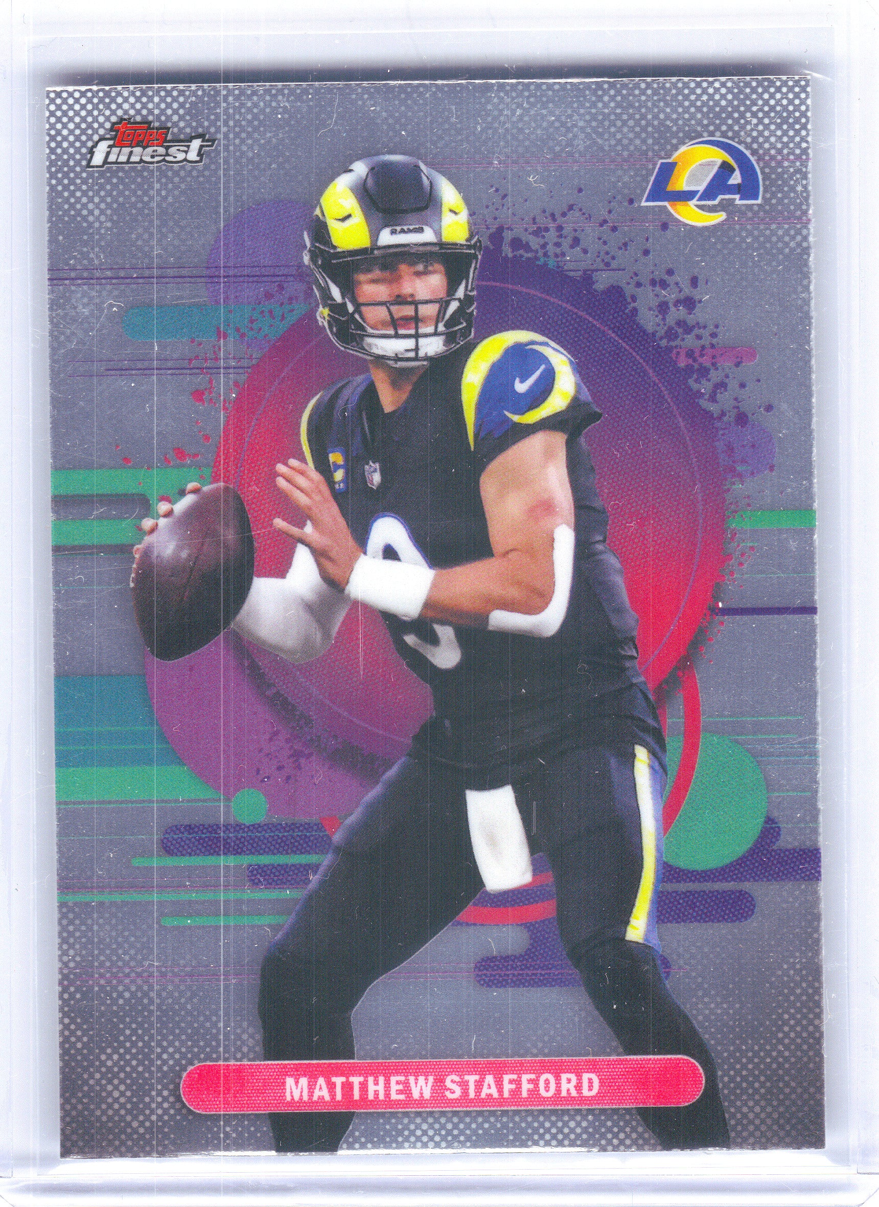 2025 Finest #139 Matthew Stafford Los Angeles Rams