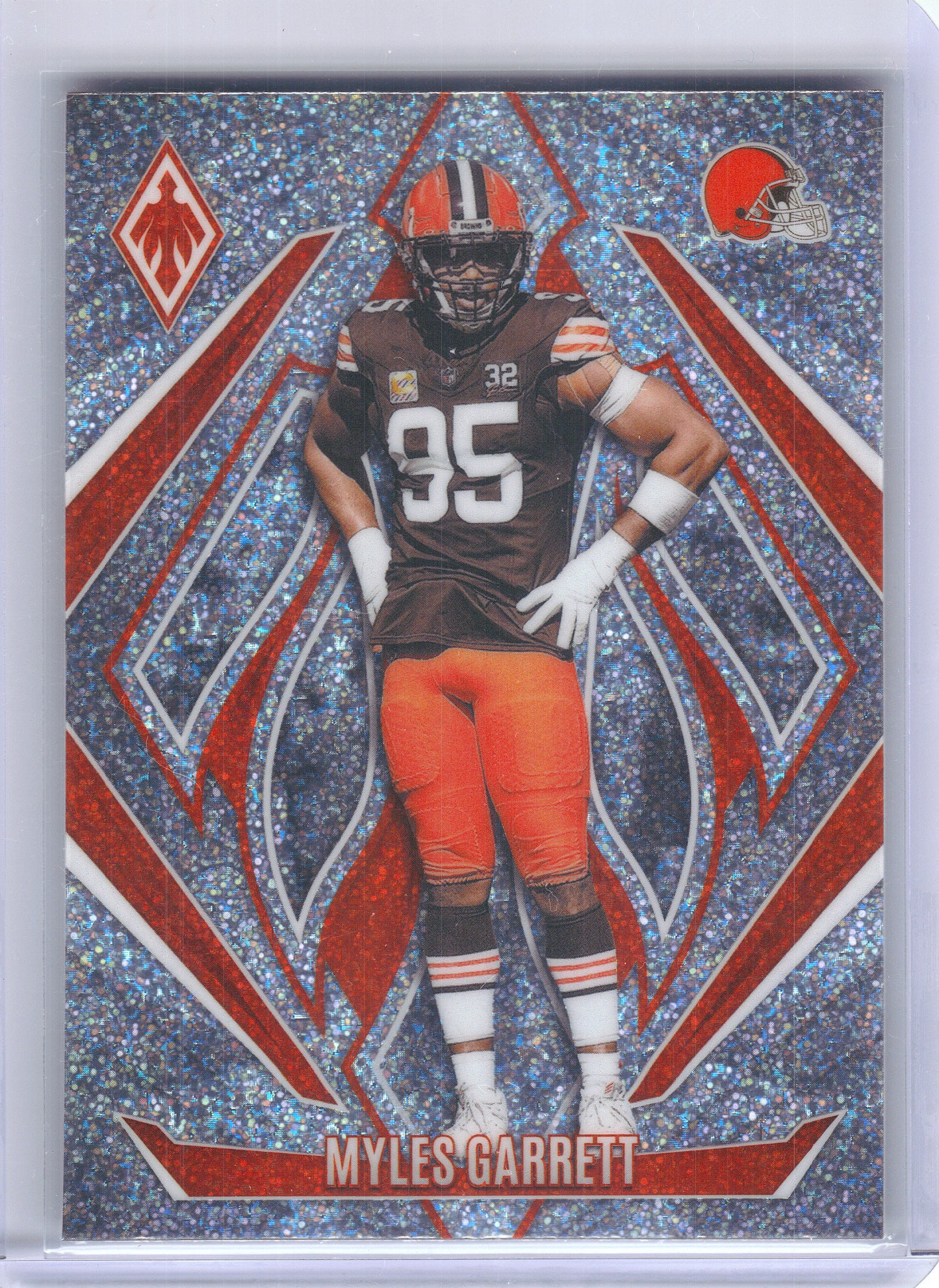 2024 Panini Phoenix #112 Myles Garrett International Cleveland Browns