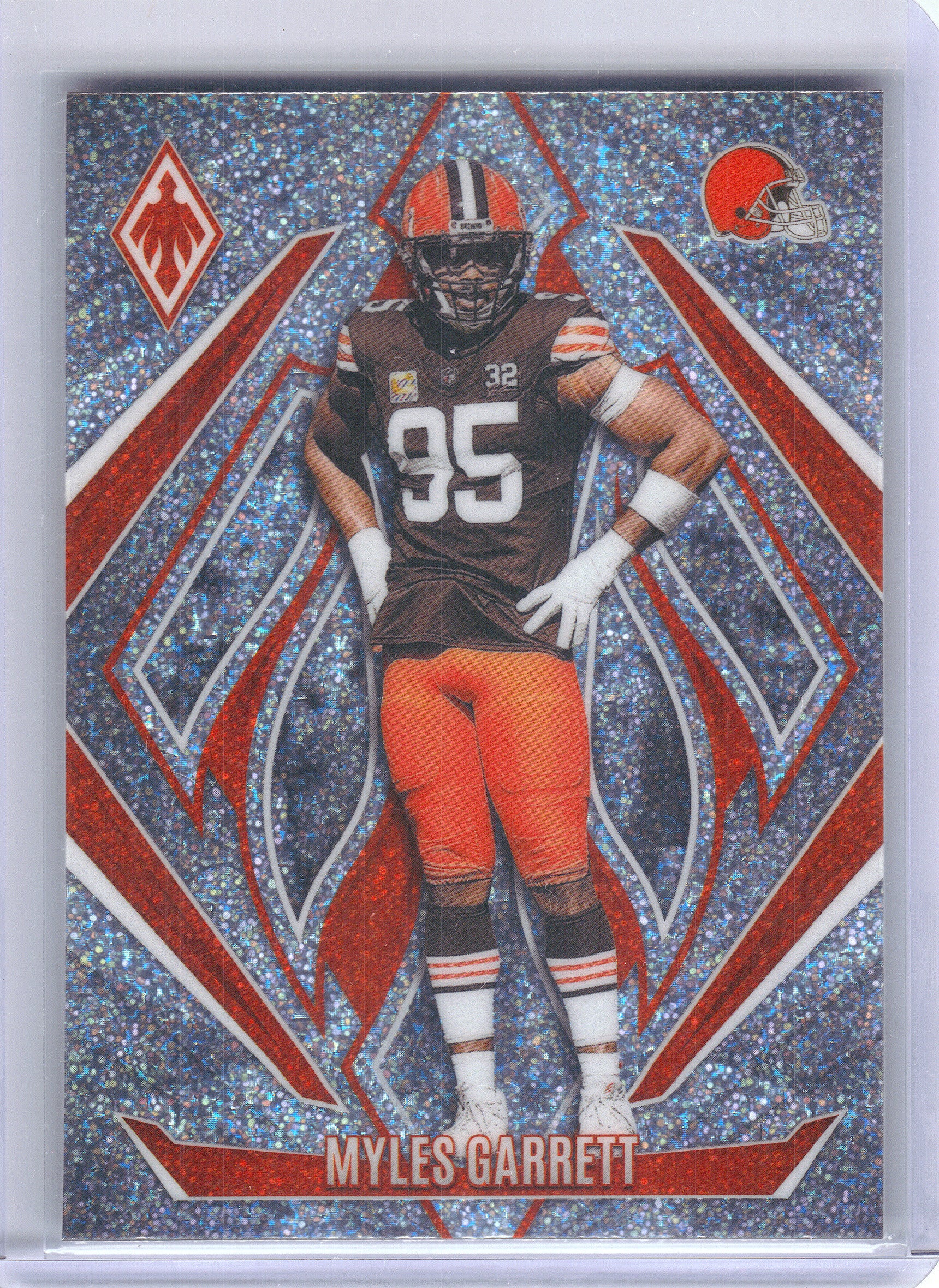 2024 Panini Phoenix #112 Myles Garrett International Cleveland Browns