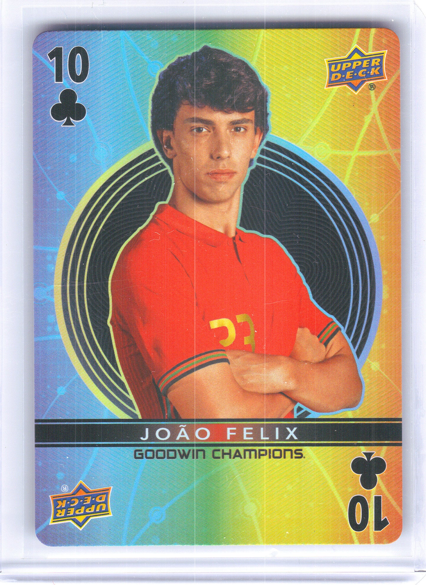 2022 Upper Deck Goodwin Champions #10♣ Joao Felix Playing Cards