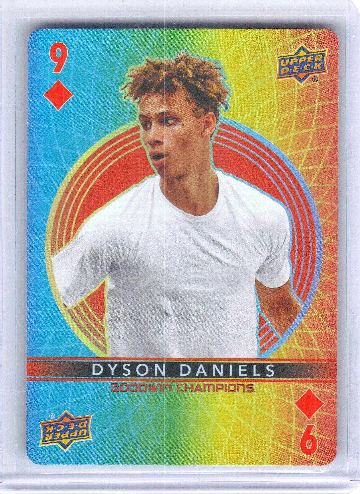 2022 Upper Deck Goodwin Champions #9♦ Dyson Daniels Playing Cards