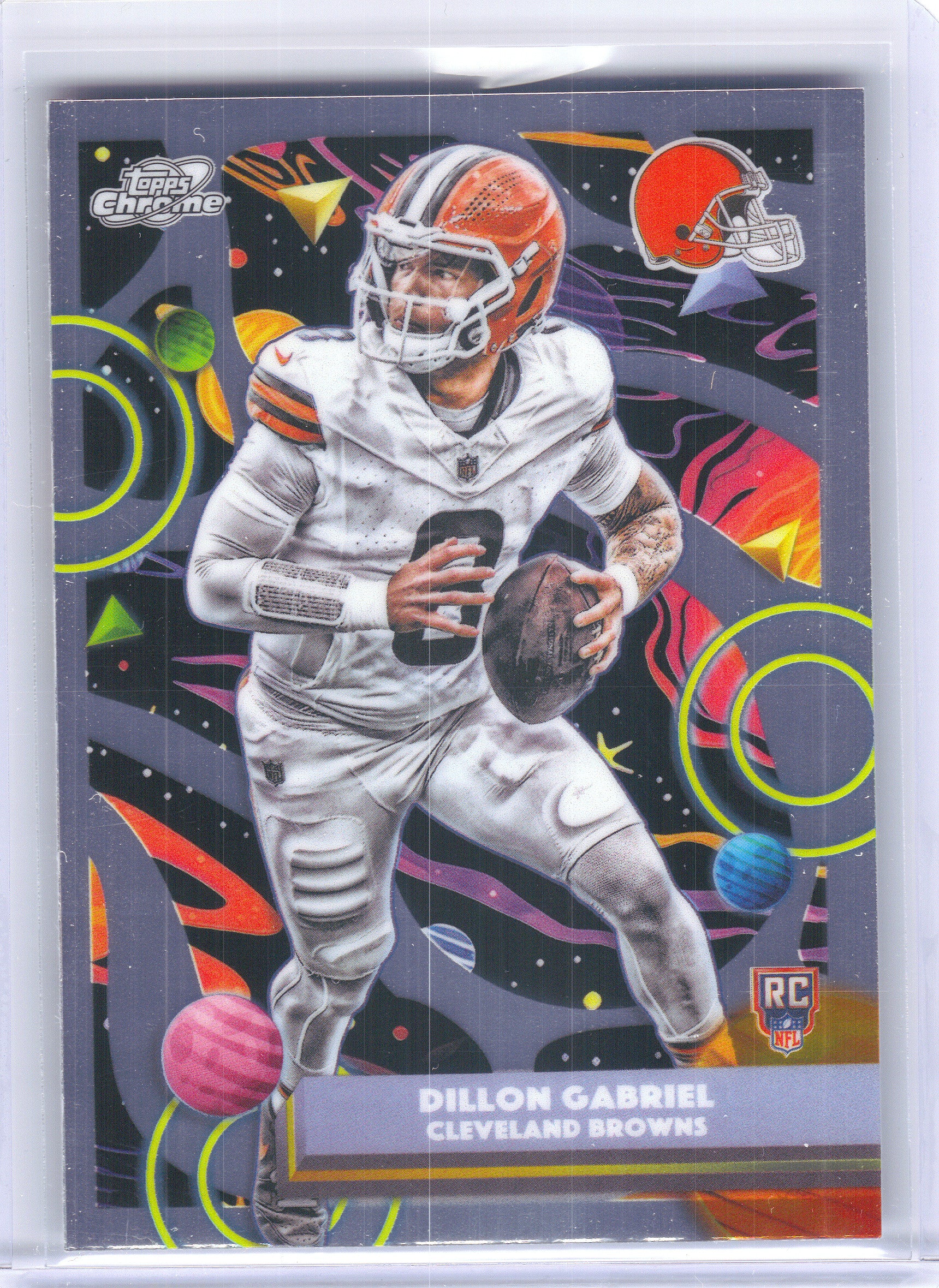 2025 Topps Chrome Cosmic #126 Dillon Gabriel Cleveland Browns Rookie
