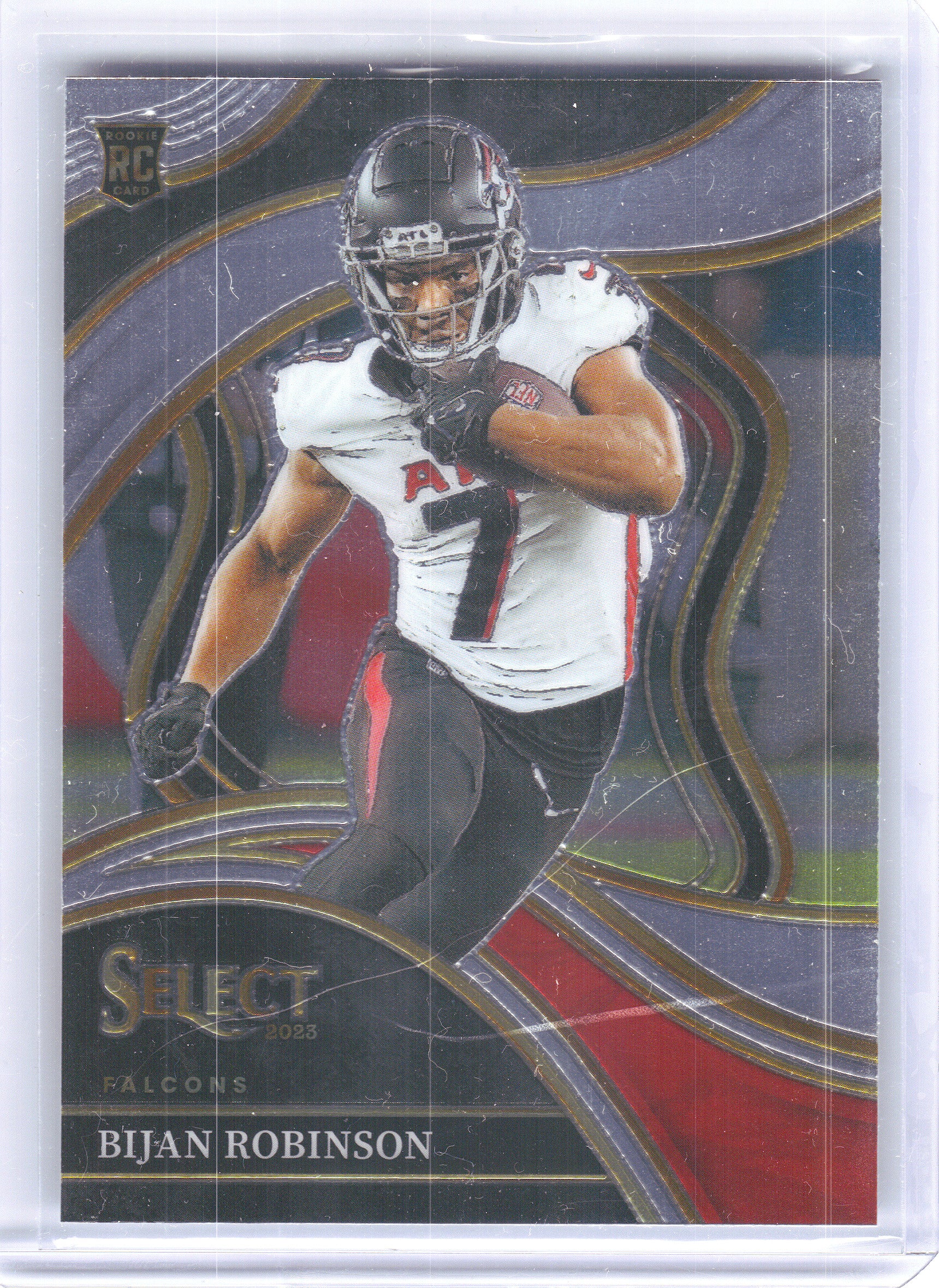 2023 Panini Select #296 Bijan Robinson Atlanta Falcons Rookie