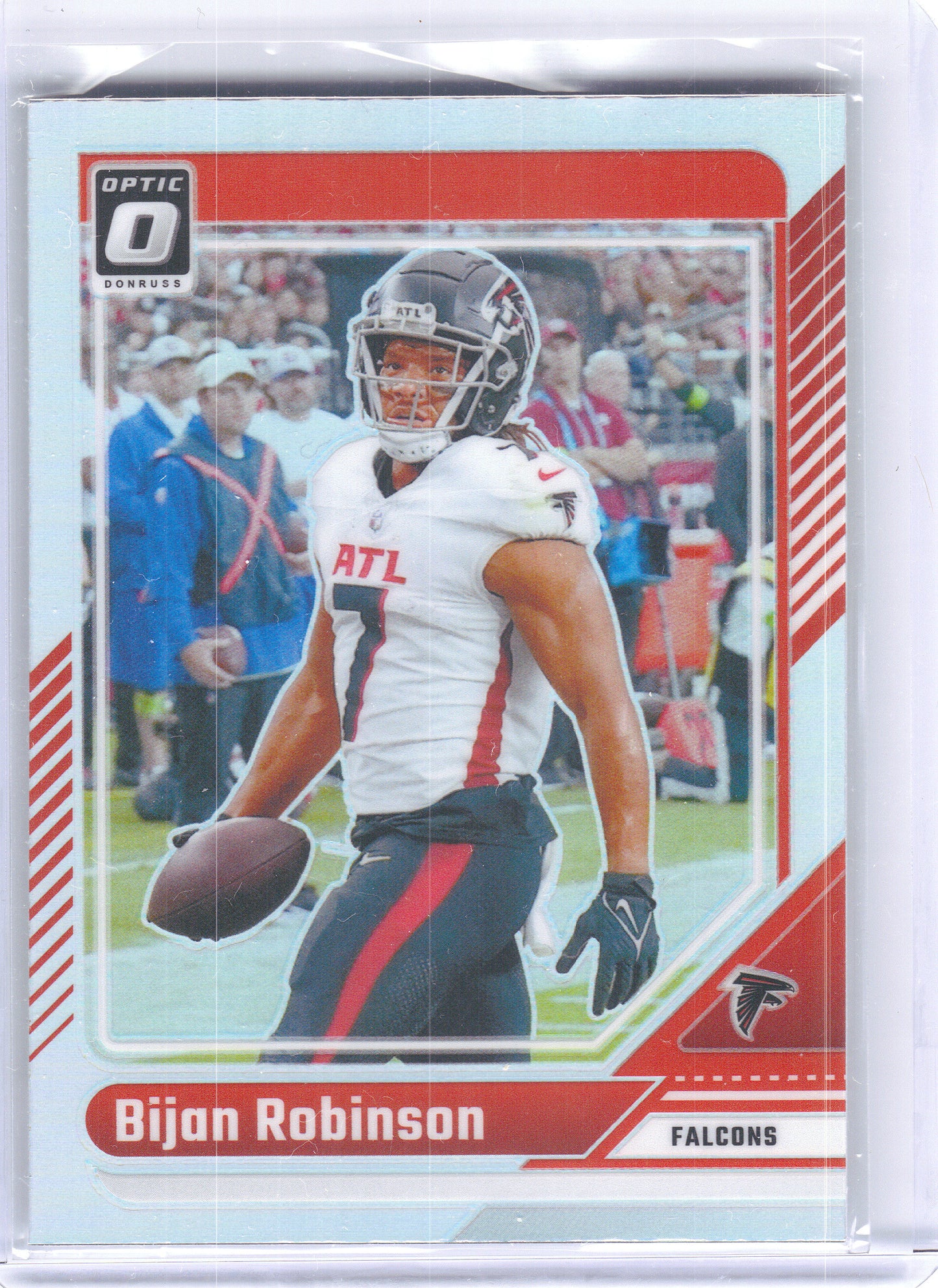 2024 Donruss Optic #8 Bijan Robinson Holo Atlanta Falcons