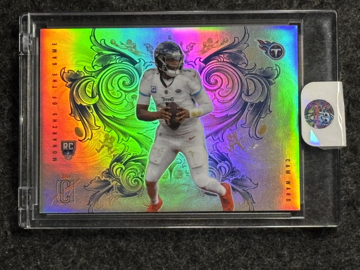 2025 Topps Signature Class #MTG-14 Cam Ward Monarchs Of The Game Tennessee Titans