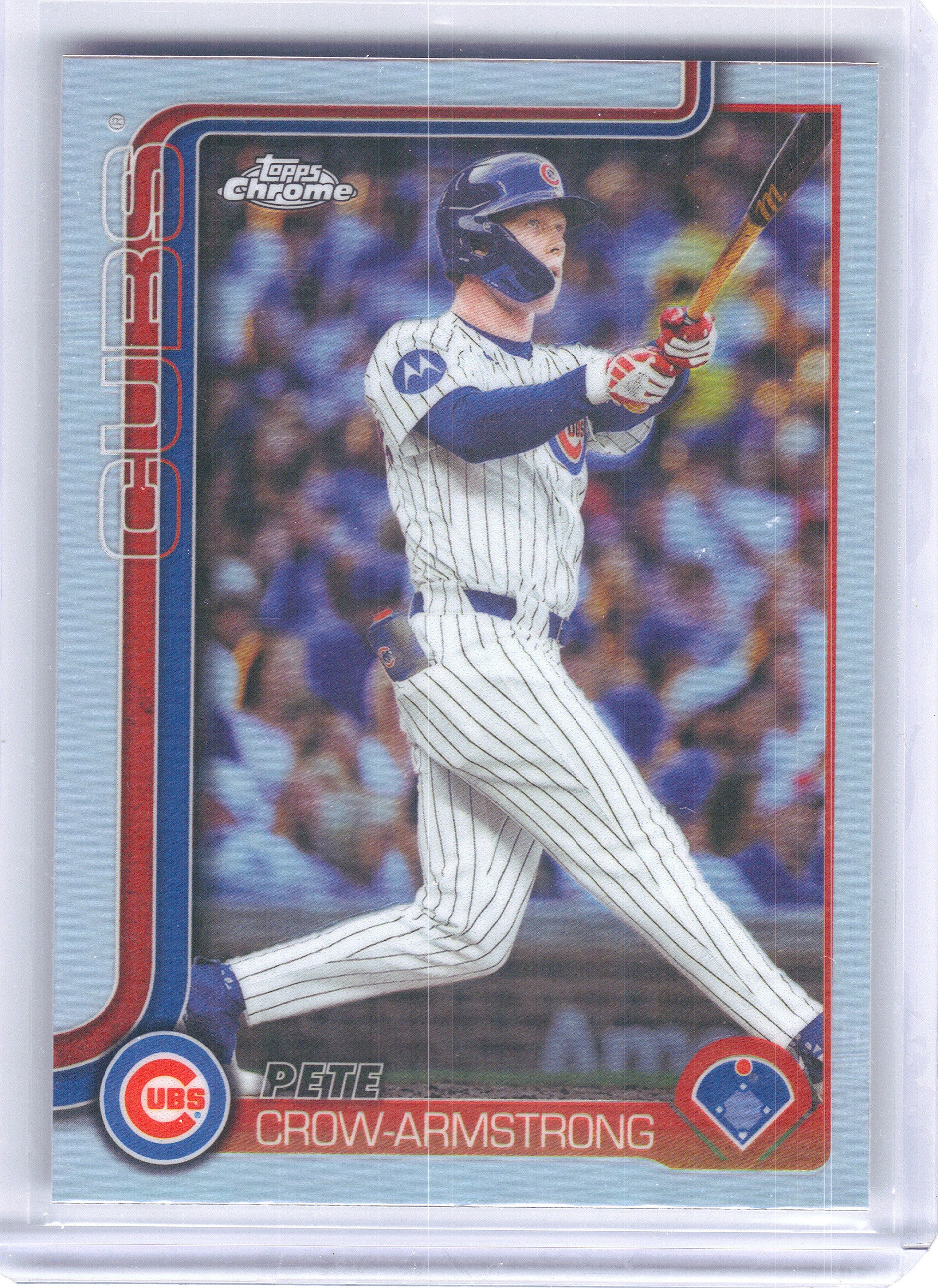 2025 Topps Chrome Update #USC76 Pete Crow-Armstrong Refractors Chicago Cubs