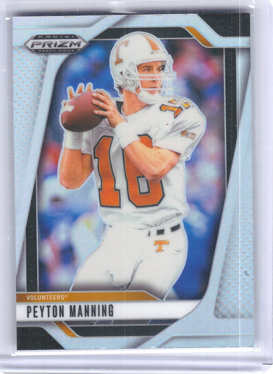 2025 Panini Prizm Draft Picks #195 Peyton Manning Prizms Silver Tennessee Volunteers