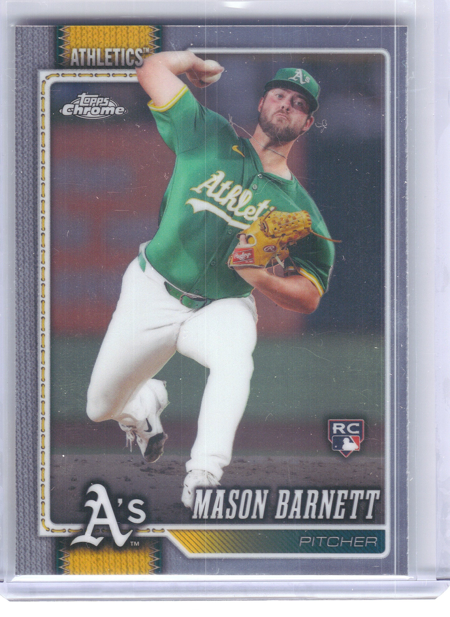 2026 Topps #273 Mason Barnett Athletics Rookie