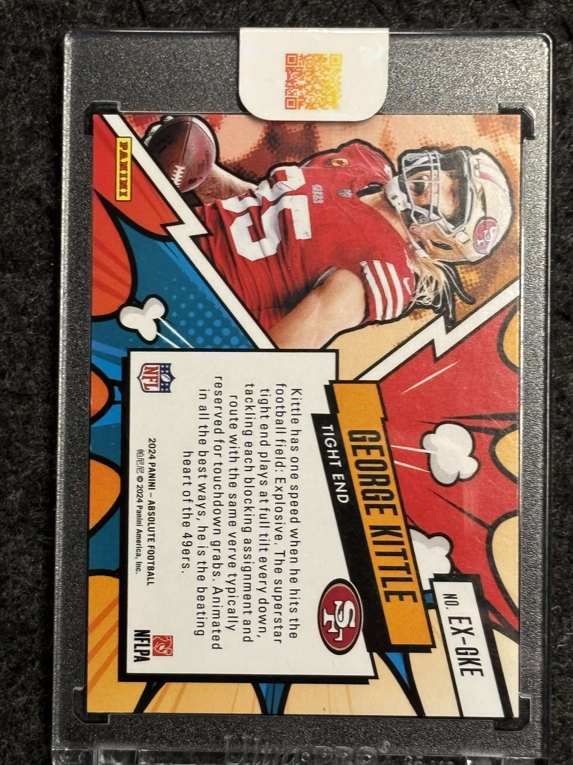 2024 Panini Absolute #EX-GKE George Kittle Explosive SSP San Francisco 49ers