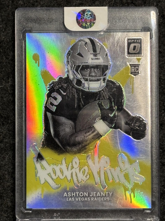 2025 Donruss Optic #4 Ashton Jeanty Rookie Kings Las Vegas Raiders