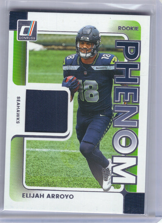2025 Donruss #RPJ-JHS Jayden Higgins Rookie Phenom Jerseys Houston Texans Memorabilia
