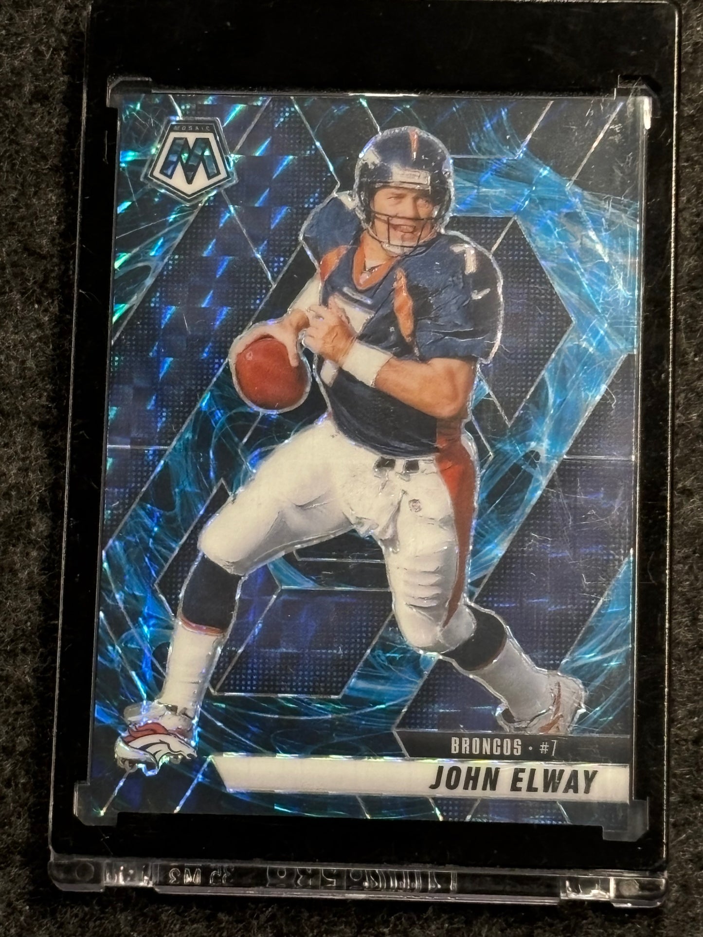 2025 Panini Mosaic #31 John Elway Mosaic Genesis SSP Denver Broncos