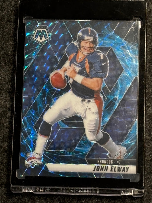 2025 Panini Mosaic #31 John Elway Mosaic Genesis SSP Denver Broncos