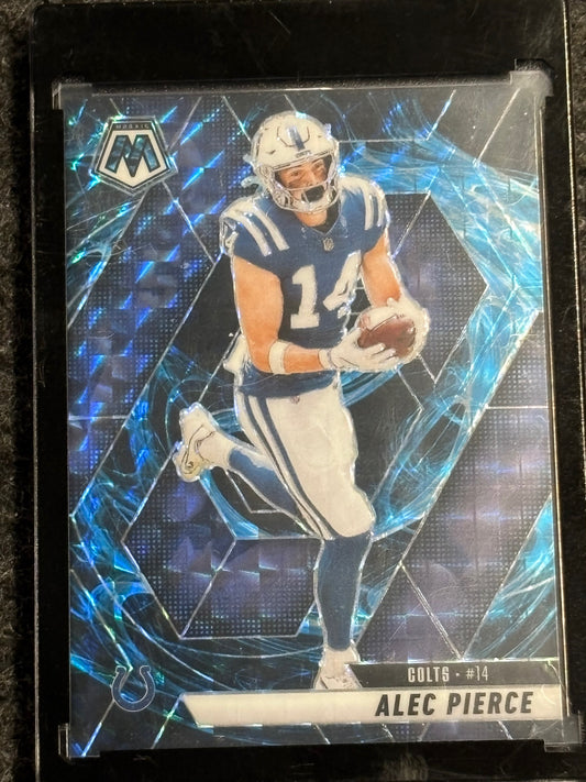 2025 Panini Mosaic #76 Alec Pierce Mosaic Genesis SSP Indianapolis Colts