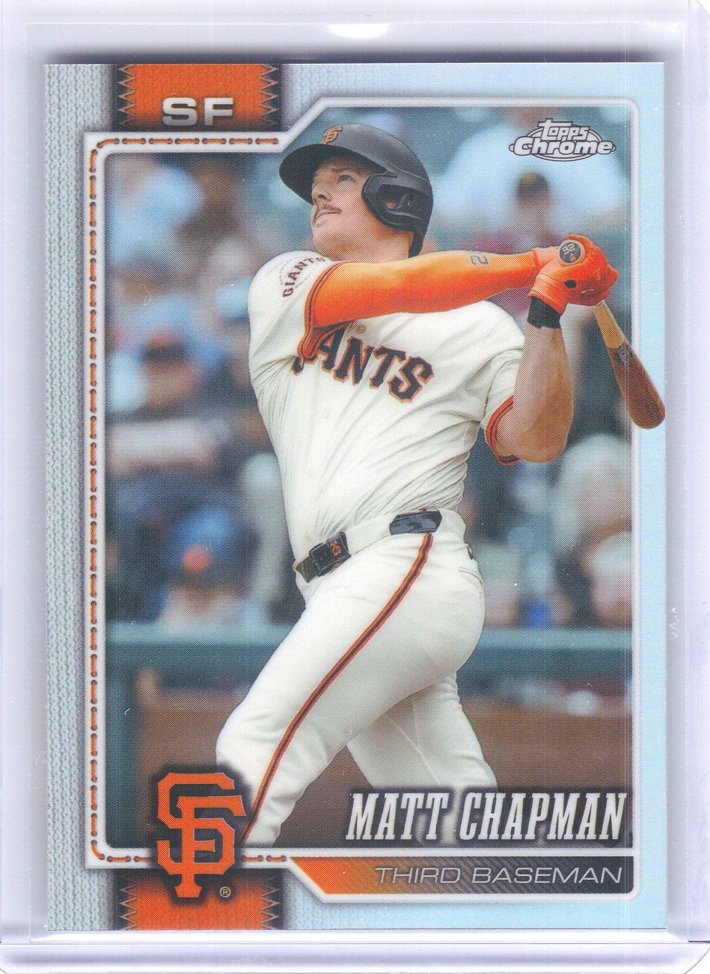 2026 Topps Chrome #193 Matt Chapman Refractors San Francisco Giants