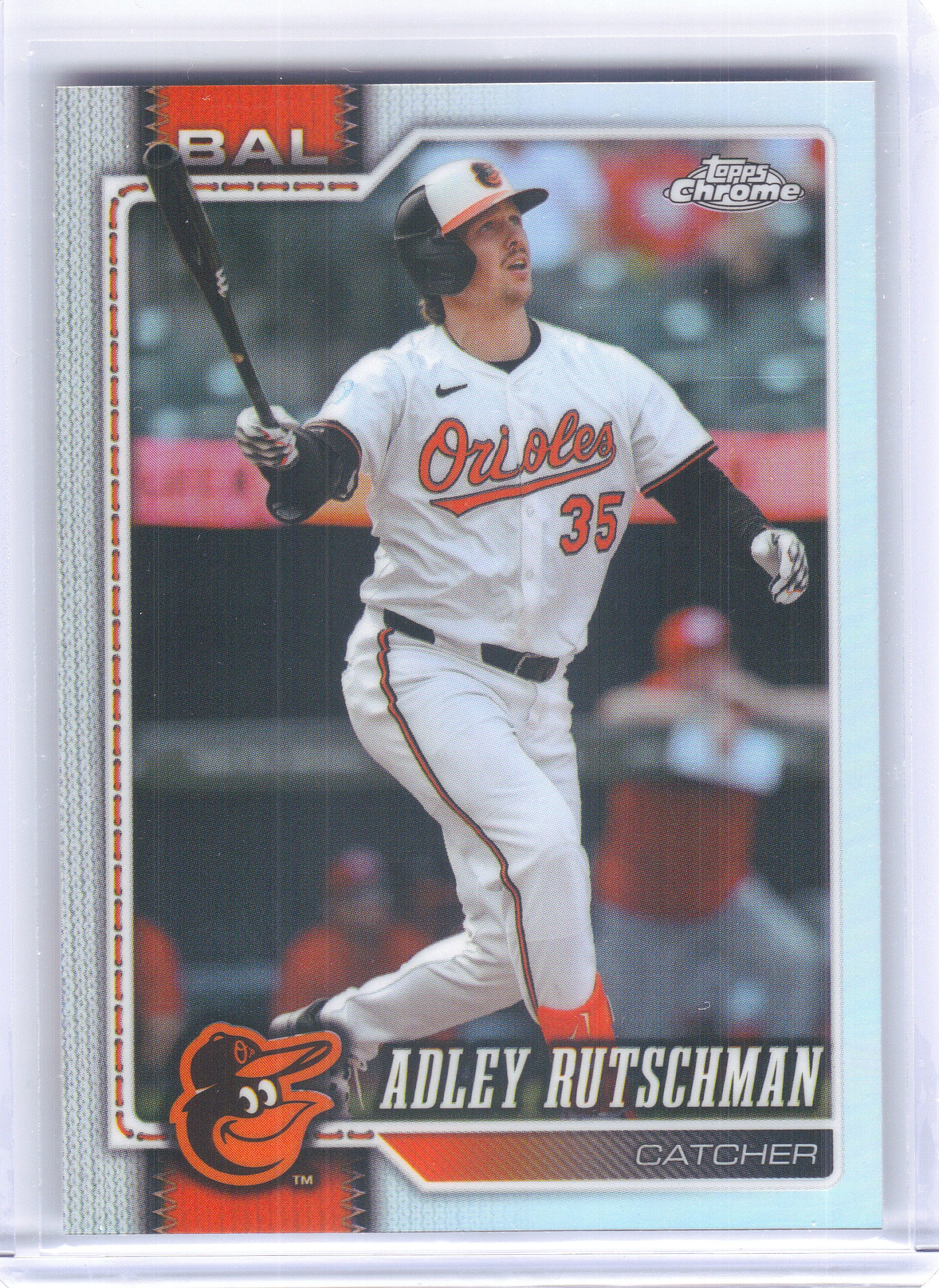2026 Topps Chrome #298 Adley Rutschman Refractors Baltimore Orioles