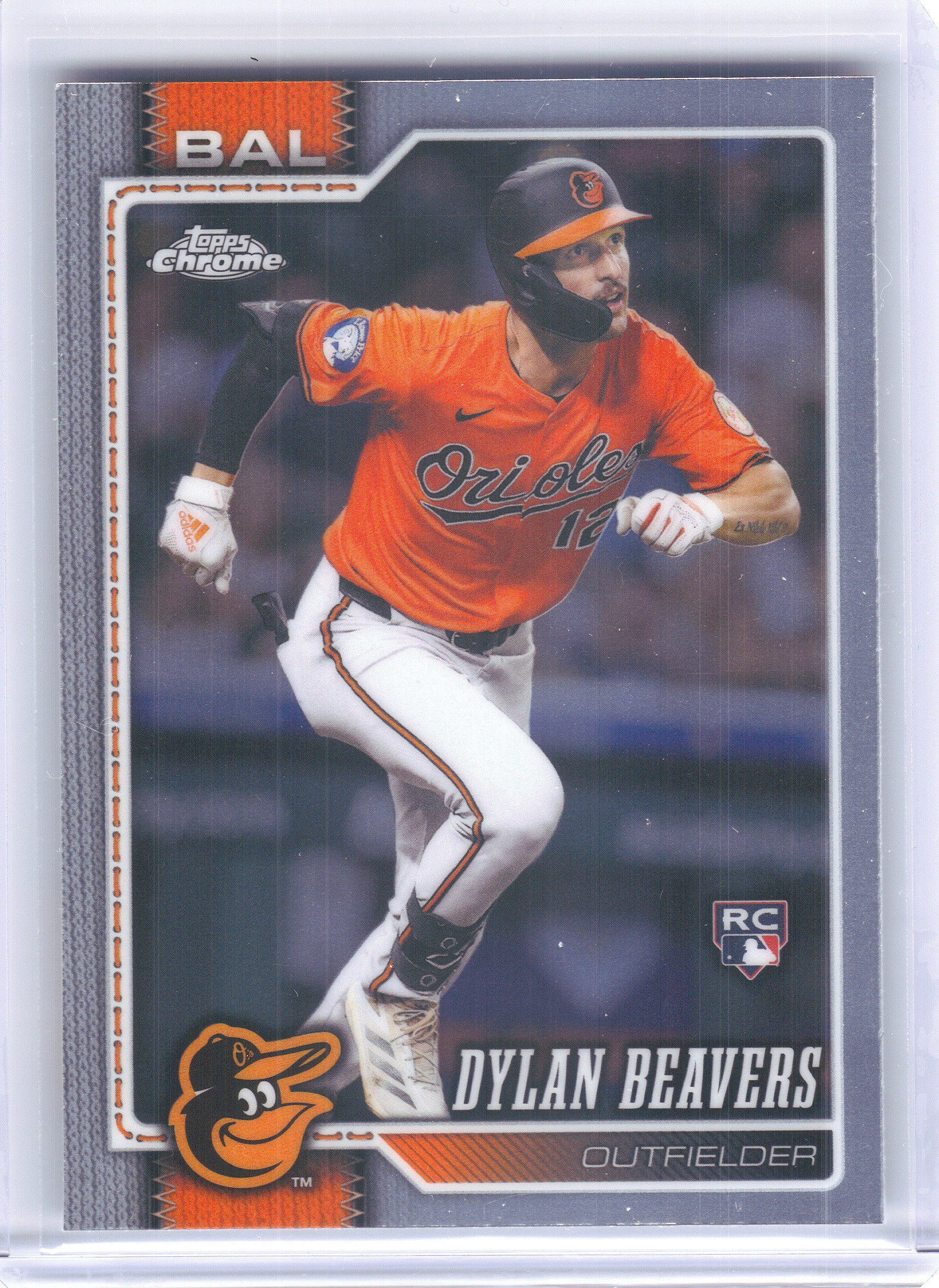 2026 Topps Chrome #218 Dylan Beavers Baltimore Orioles Rookie