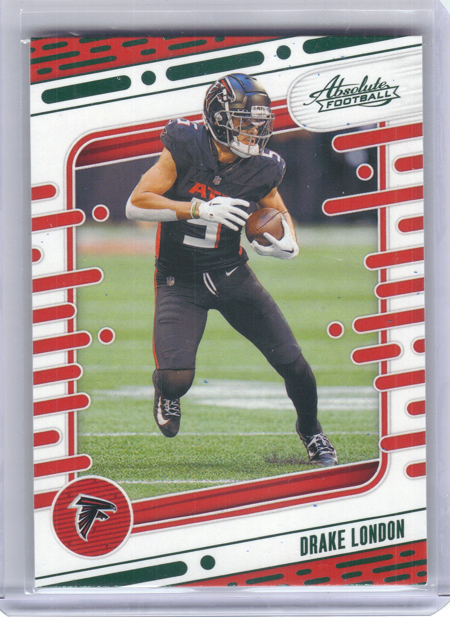 2024 Panini Absolute #6 Drake London Green Atlanta Falcons