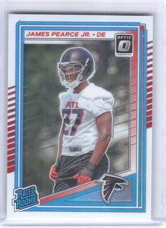 2025 Donruss Optic #240 James Pearce Jr. Atlanta Falcons Rookie