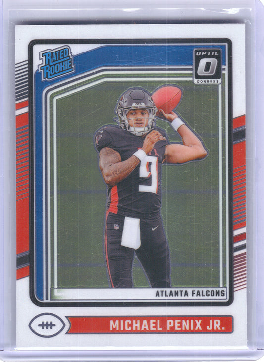 2024 Donruss Optic #279 Michael Penix Jr. Atlanta Falcons Rookie