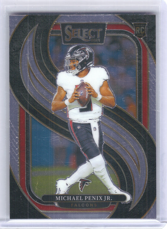 2024 Panini Select #110 Michael Penix Jr. Atlanta Falcons Rookie