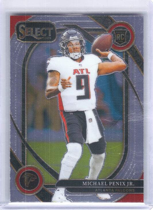 2024 Panini Select #235 Michael Penix Jr. Atlanta Falcons Rookie
