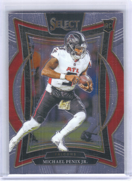 2024 Panini Select #80 Michael Penix Jr. Atlanta Falcons Rookie