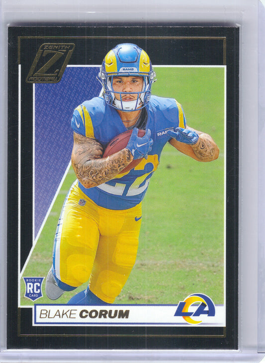 2024 Panini Zenith #108 Blake Corum Retail Los Angeles Rams Rookie
