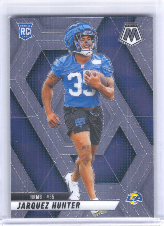2025 Panini Mosaic #380 Jarquez Hunter Los Angeles Rams Rookie
