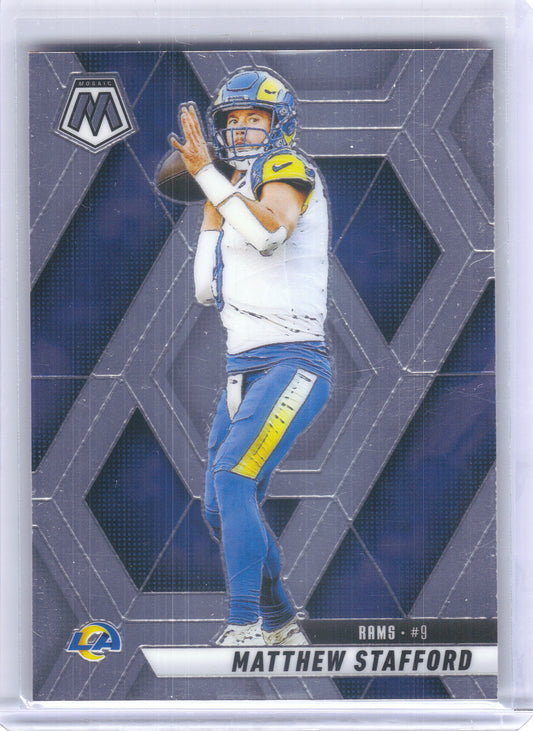 2025 Panini Mosaic #96 Matthew Stafford Los Angeles Rams