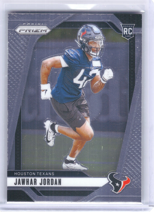2024 Panini Prizm #346 Jawhar Jordan Houston Texans Rookie