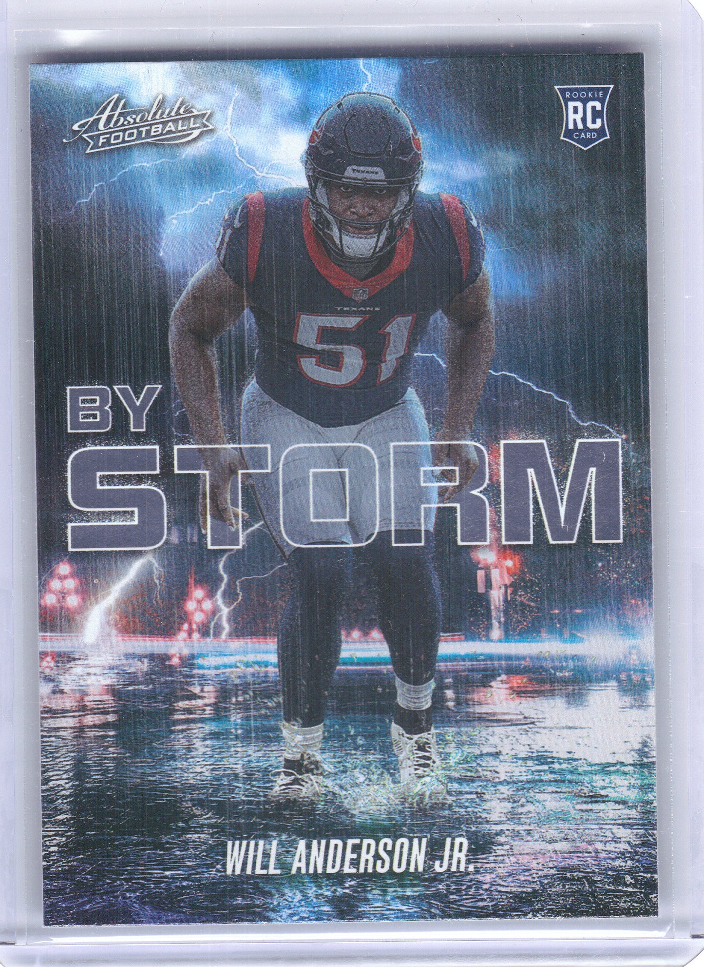 2023 Panini Absolute #BST-3 Will Anderson Jr. By Storm Houston Texans