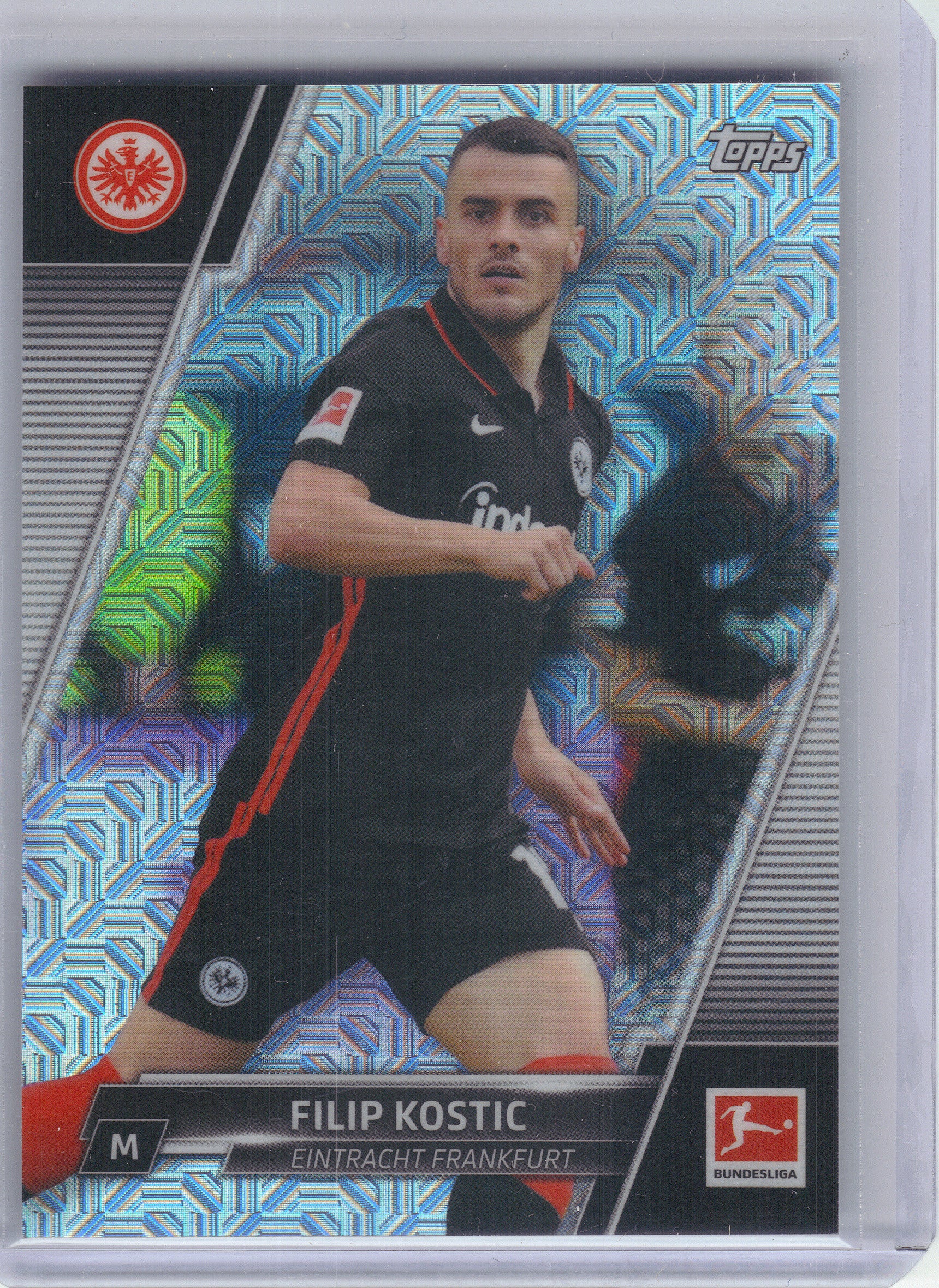 2021-22 Topps Bundesliga Japan Edition #35 Filip Kostic Mojo Eintracht Frankfurt