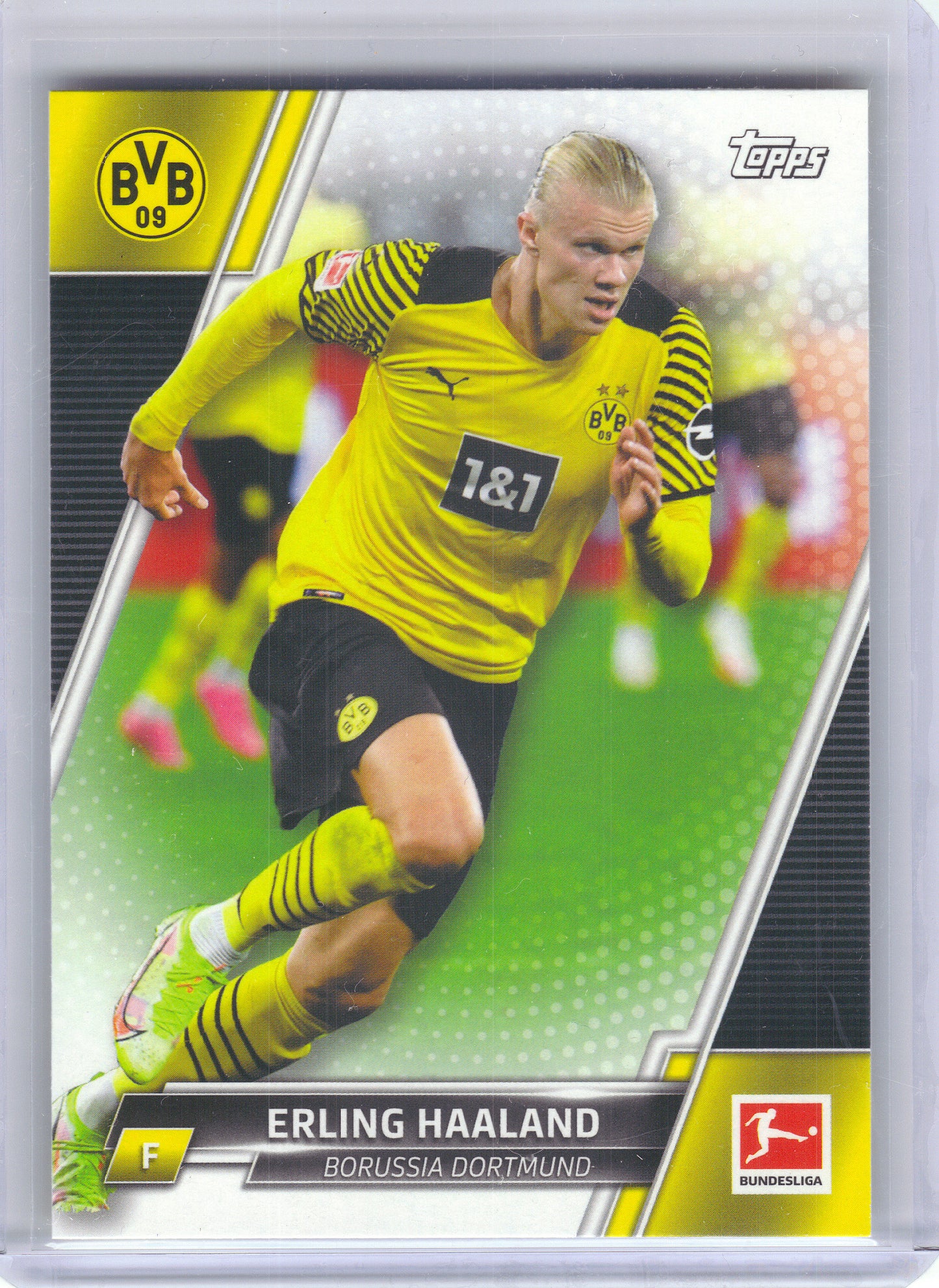 2021-22 Topps Bundesliga Japan Edition #30 Erling Haaland Borussia Dortmund