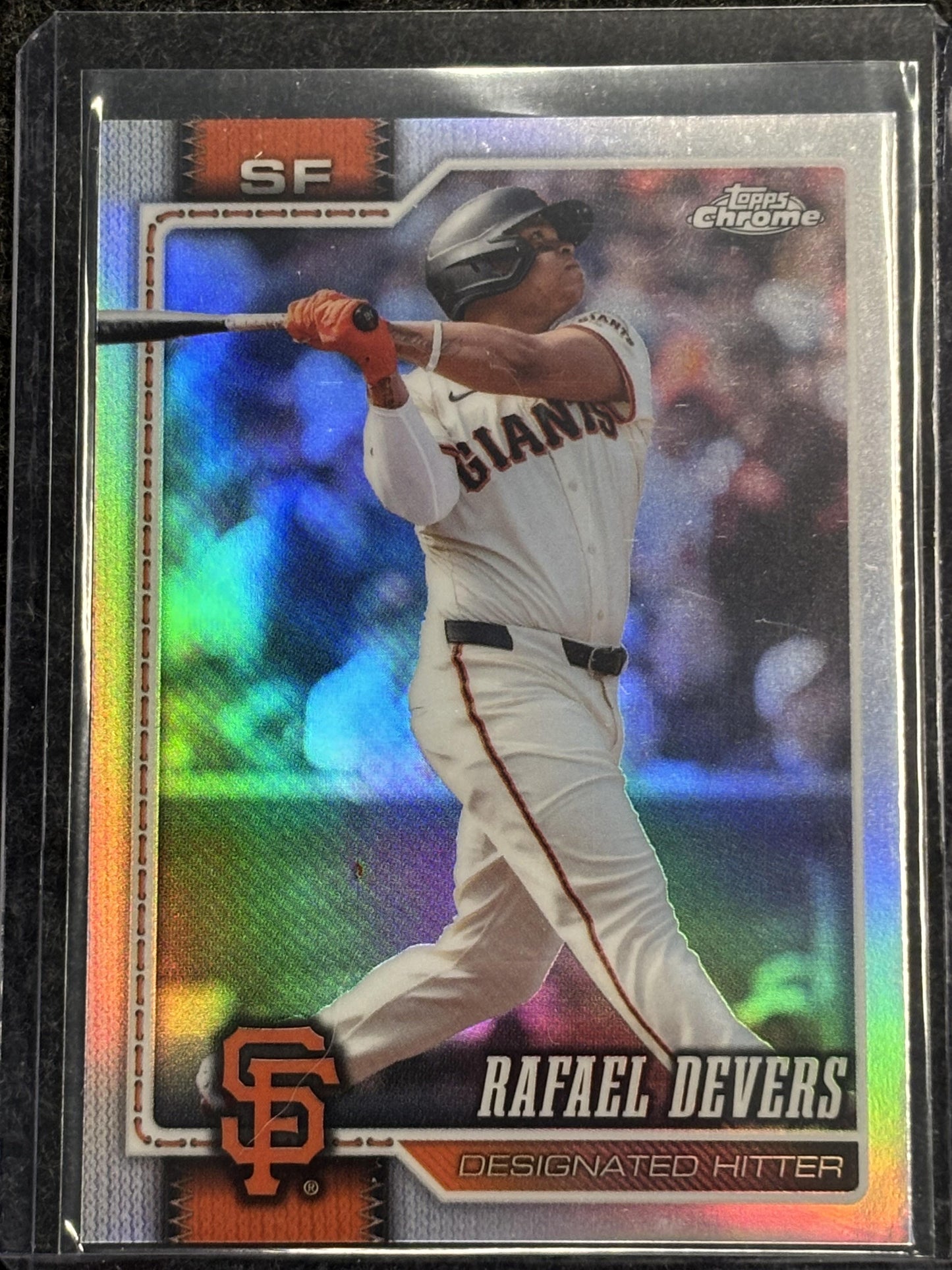 2026 Topps Chrome #183 Rafael Devers Refractors San Francisco Giants