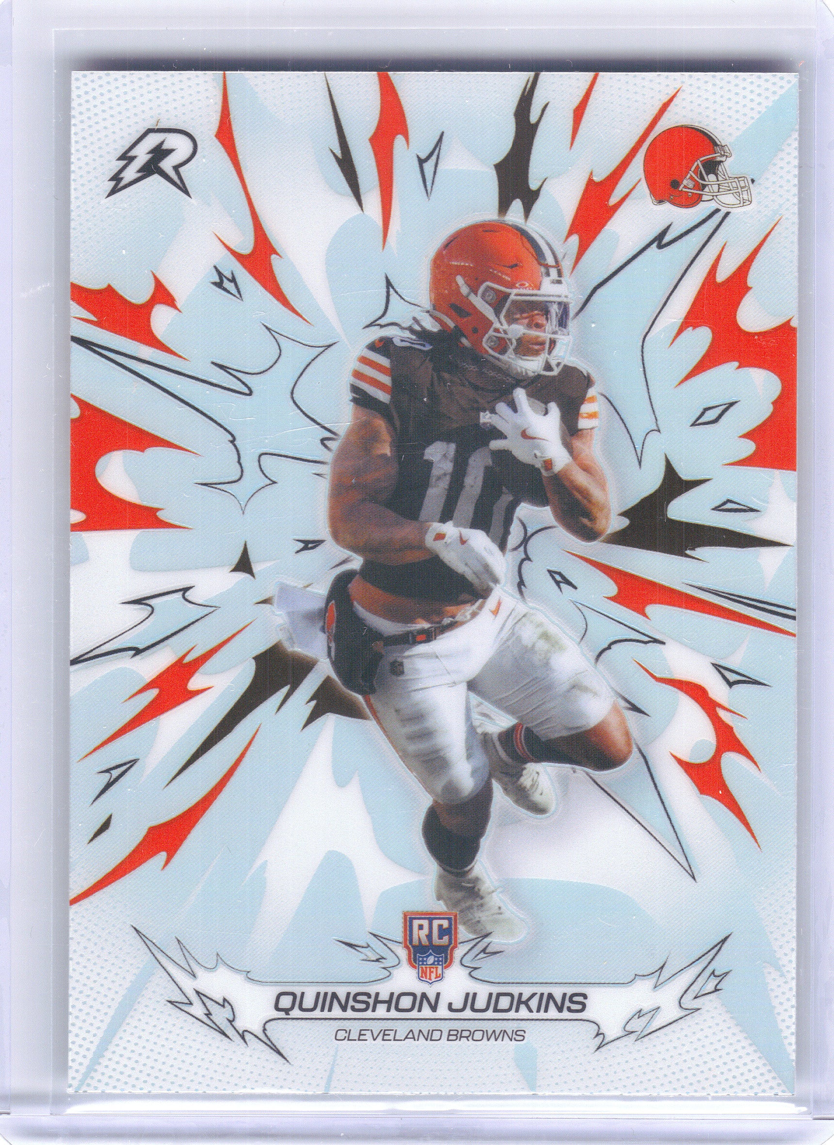 2025 Topps Resurgence #122 Quinshon Judkins Refractor Cleveland Browns